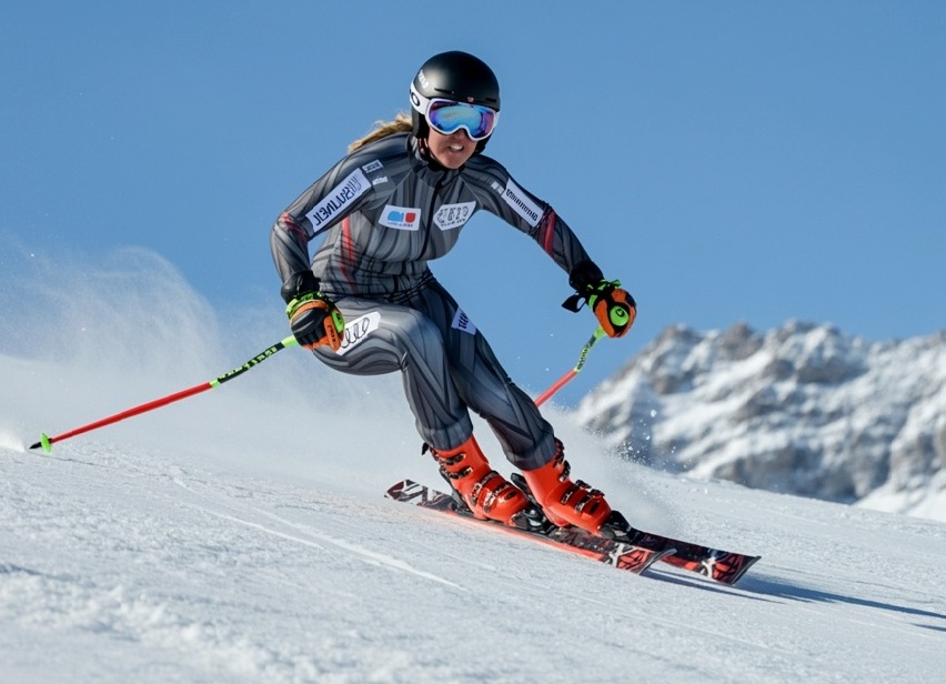 Patricia Bech ski resorts with a difference.